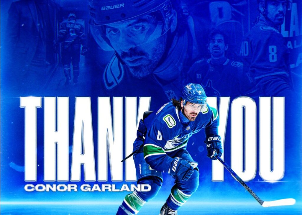 Blue Jackets land Conor Garland from Canucks in early trade-deadline splash