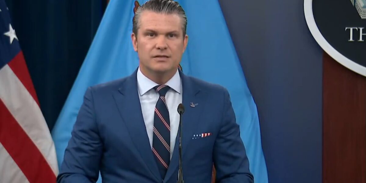 War Secretary Pete Hegseth