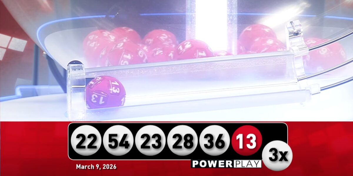 Powerball results for Monday, March 9